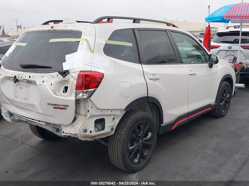 VIN JF2SKAMC8LH436034 2020 SUBARU FORESTER SPORT