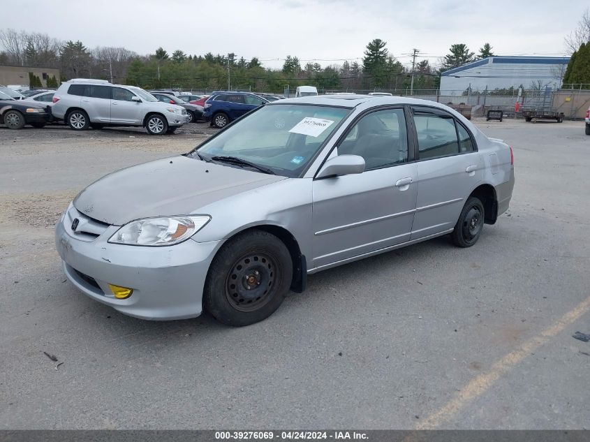 2HGES26764H611976 | 2004 HONDA CIVIC