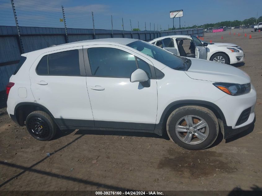 2022 Chevrolet Trax Fwd Ls VIN: KL7CJKSM1NB544005 Lot: 39276160