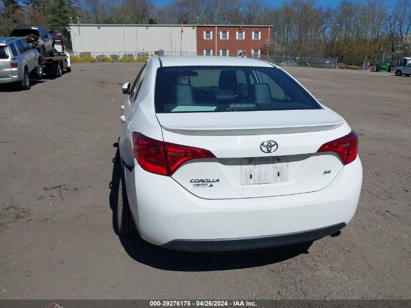 2018 Toyota Corolla Se VIN: 2T1BURHE6JC100791 Lot: 39276175