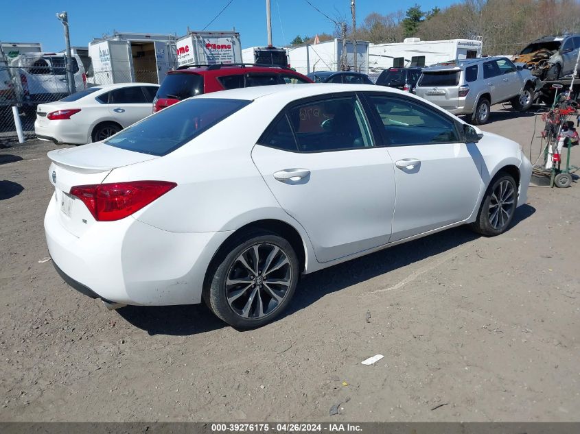 2018 Toyota Corolla Se VIN: 2T1BURHE6JC100791 Lot: 39276175