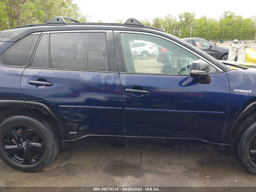 VIN 2T3EWRFV7KW028212 2019 TOYOTA RAV4 HYBRID XSE
