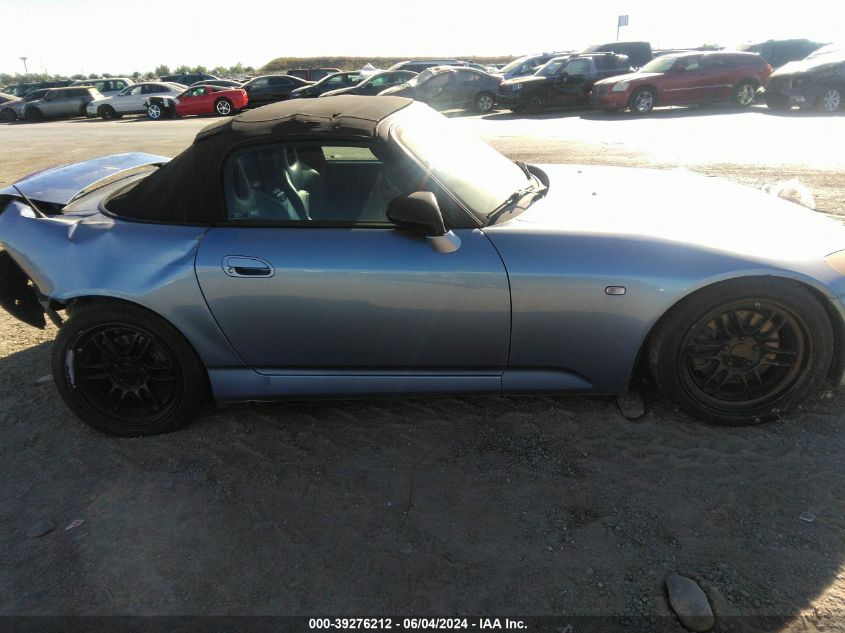 2002 Honda S2000 VIN: JHMAP11432T000436 Lot: 39276212