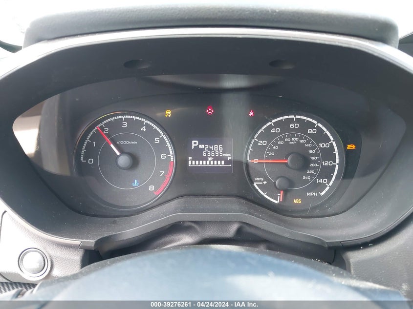 VIN 4S3GTAC64K3705235 2019 SUBARU IMPREZA 2.0I PREMIUM
