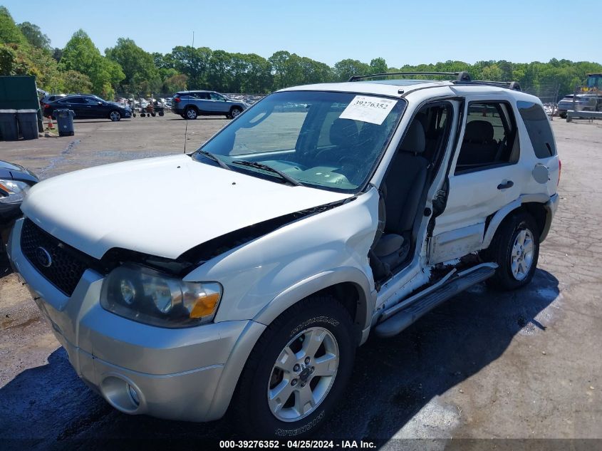 2007 Ford Escape Xlt/Xlt Sport VIN: 1FMYU93127KA51929 Lot: 39276352