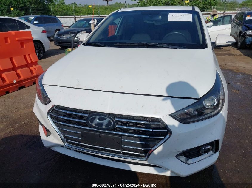 2020 Hyundai Accent Limited VIN: 3KPC34A69LE120650 Lot: 39276371