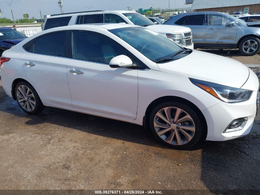 2020 Hyundai Accent Limited VIN: 3KPC34A69LE120650 Lot: 39276371