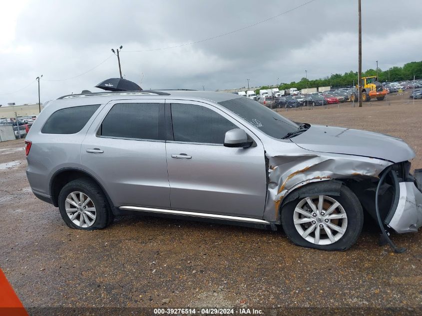 2019 Dodge Durango Sxt Awd VIN: 1C4RDJAG7KC792758 Lot: 39276514