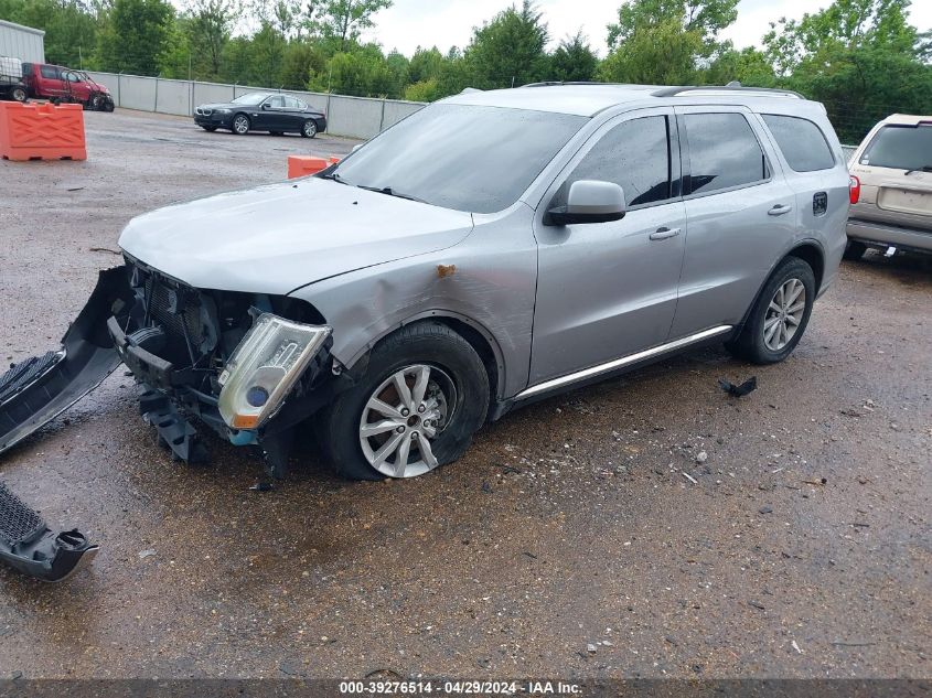 2019 Dodge Durango Sxt Awd VIN: 1C4RDJAG7KC792758 Lot: 39276514