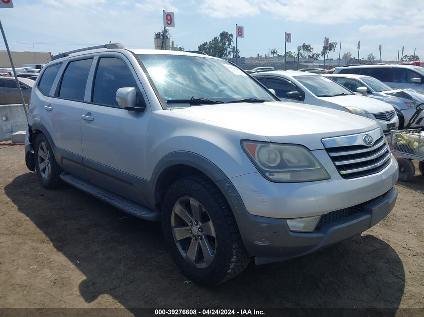 2009 Kia Borrego Ex V6 VIN: KNDJJ741495027179 Lot: 39276608