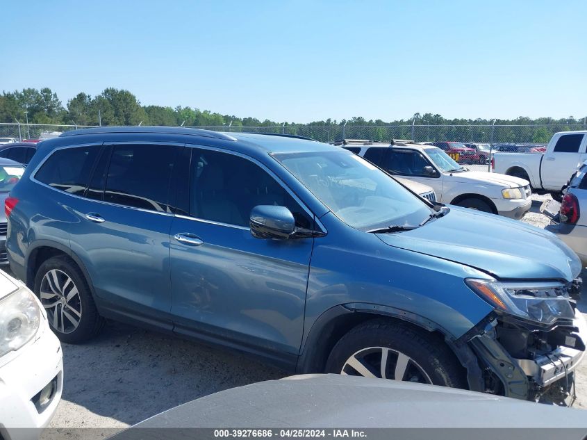 2017 Honda Pilot Touring VIN: 5FNYF6H99HB103308 Lot: 39276686