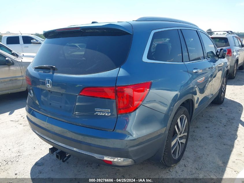 2017 Honda Pilot Touring VIN: 5FNYF6H99HB103308 Lot: 39276686