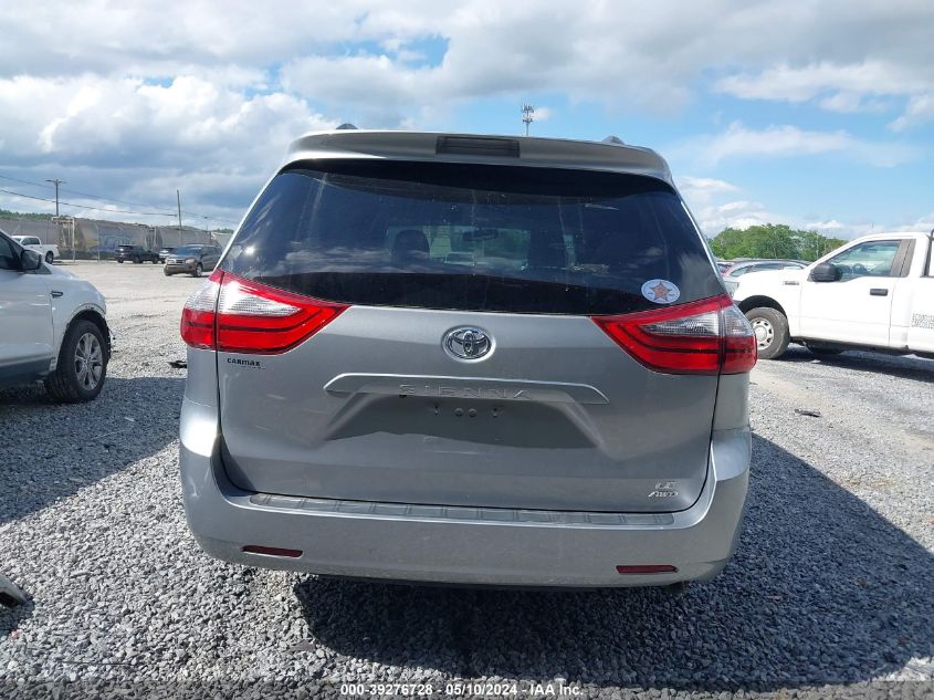 2016 Toyota Sienna Le 7 Passenger VIN: 5TDJK3DC1GS139758 Lot: 39276728