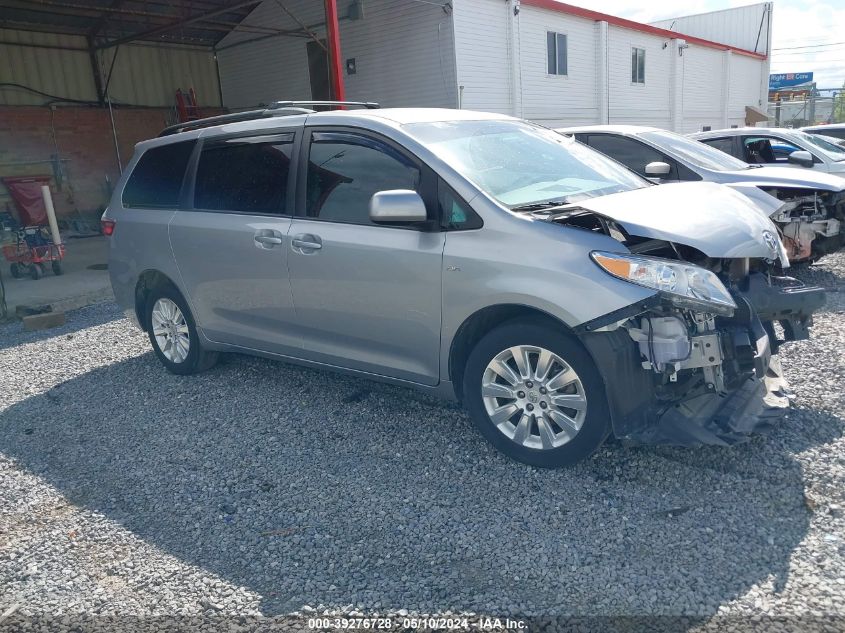 2016 Toyota Sienna Le 7 Passenger VIN: 5TDJK3DC1GS139758 Lot: 39276728