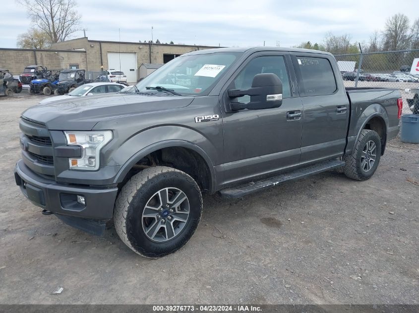 1FTEW1EFXFKE91553 | 2015 FORD F-150