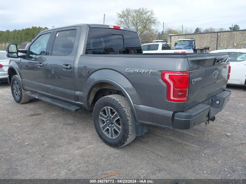 1FTEW1EFXFKE91553 | 2015 FORD F-150