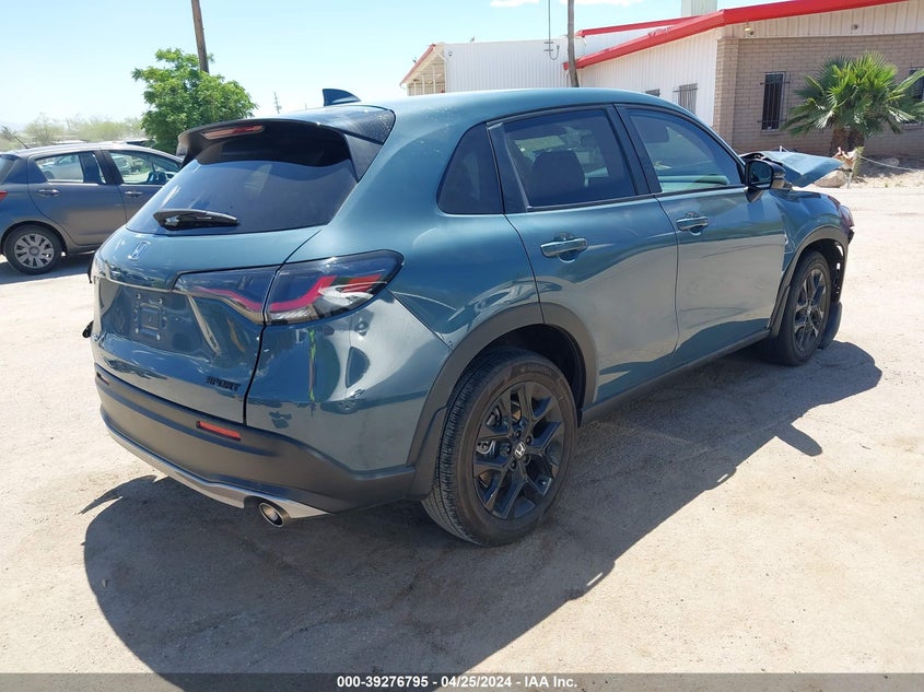 VIN 3CZRZ2H54RM700357 2024 HONDA HR-V AWD SPORT/AWD SPORT W/O BSI