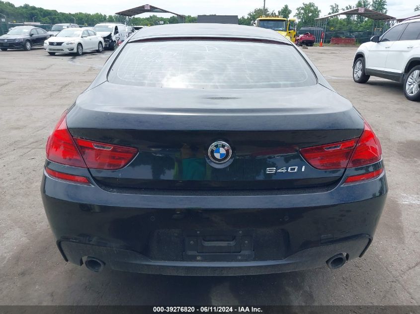 2017 BMW 640I Gran Coupe VIN: WBA6D0C31HG639881 Lot: 39276820