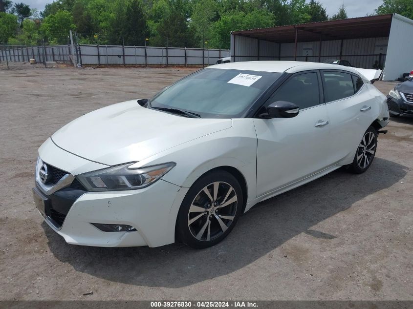 2017 Nissan Maxima 3.5 Sv VIN: 1N4AA6AP3HC398207 Lot: 39276830