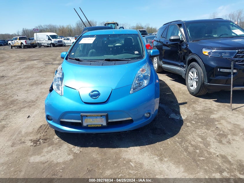 2013 NISSAN LEAF SL - 1N4AZ0CP9DC412477