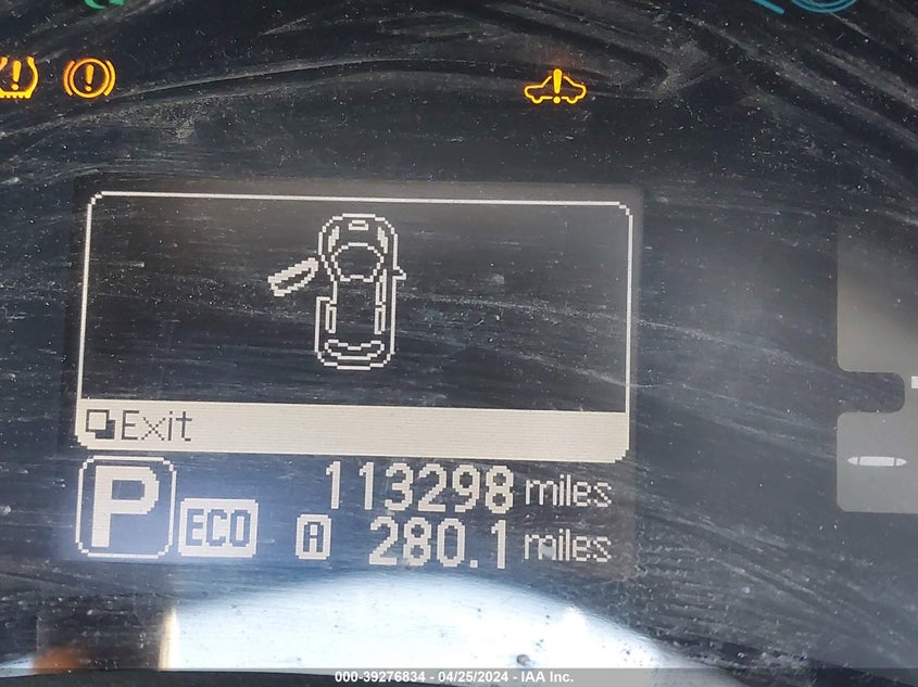 2013 NISSAN LEAF SL - 1N4AZ0CP9DC412477