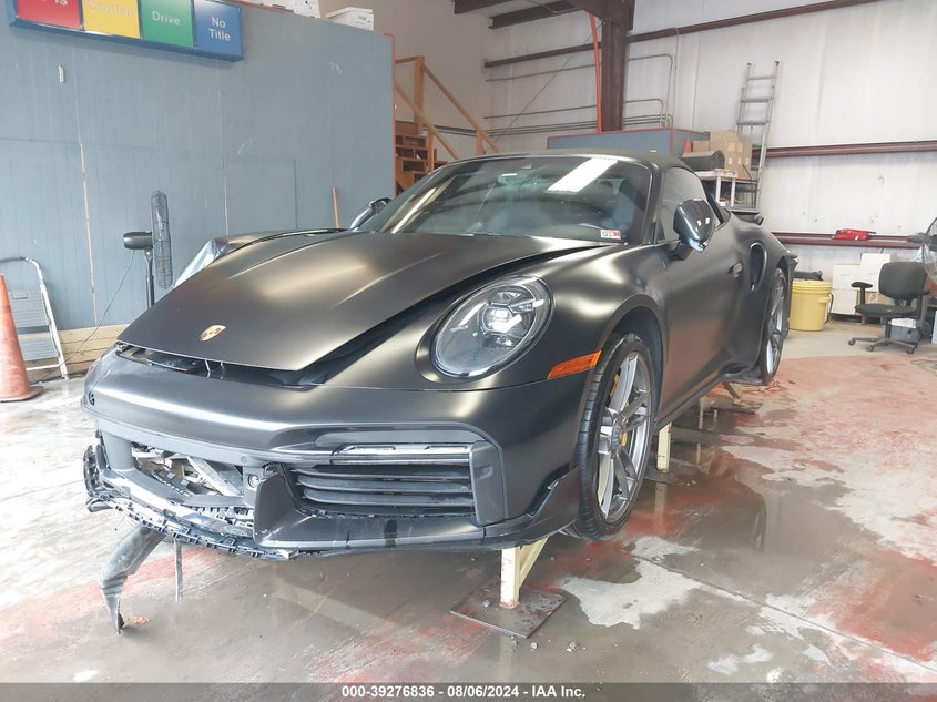 2021 PORSCHE 911 TURBO CABRIOLET VIN: WP0CD2A9XMS263942