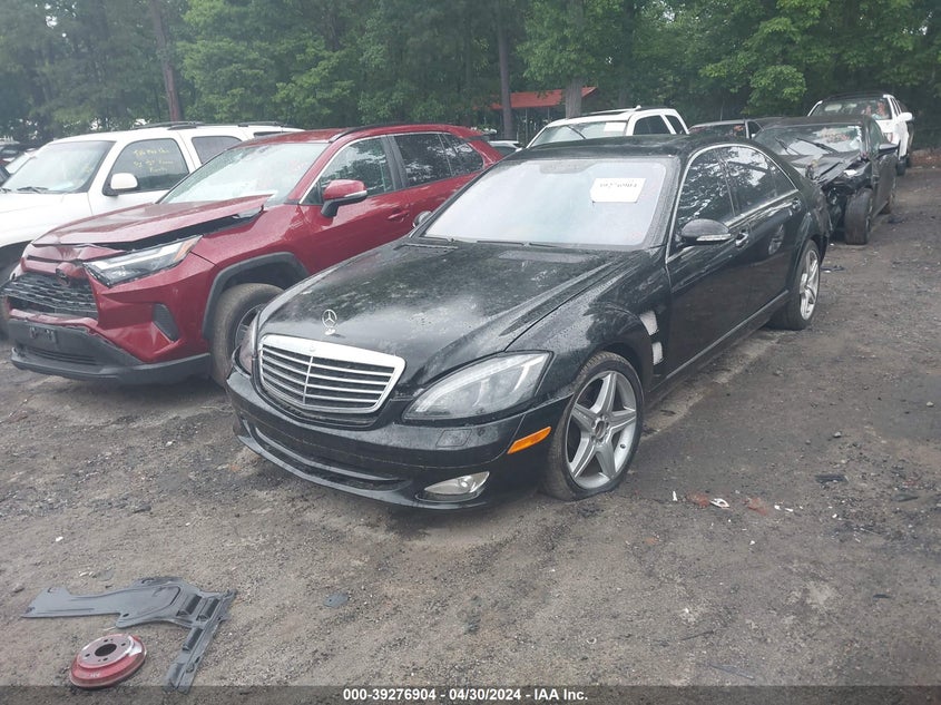 2008 Mercedes-Benz S 550 4Matic VIN: WDDNG86X28A229652 Lot: 39276904
