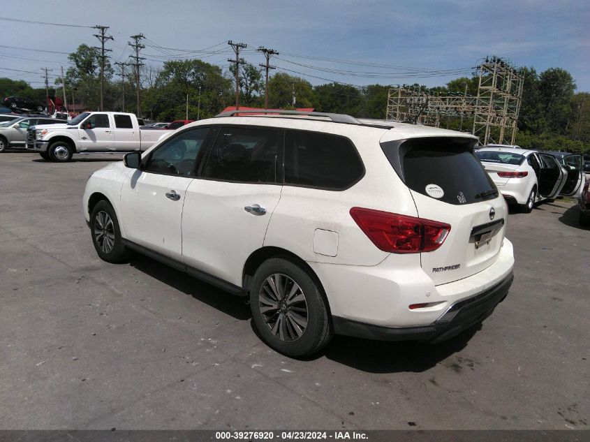 2017 Nissan Pathfinder S/Sv/Sl/Platinum VIN: 5N1DR2MN8HC653495 Lot: 39276920