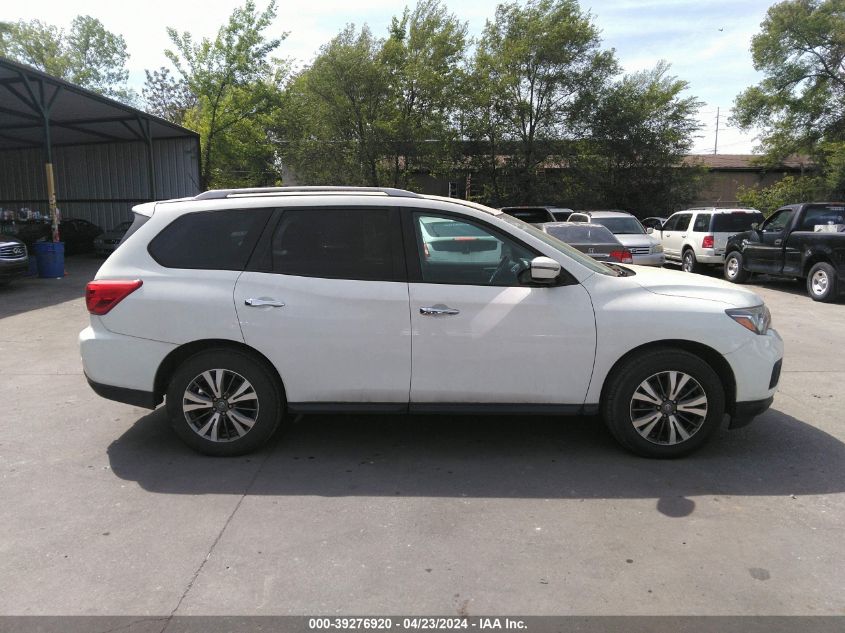 2017 Nissan Pathfinder S/Sv/Sl/Platinum VIN: 5N1DR2MN8HC653495 Lot: 39276920