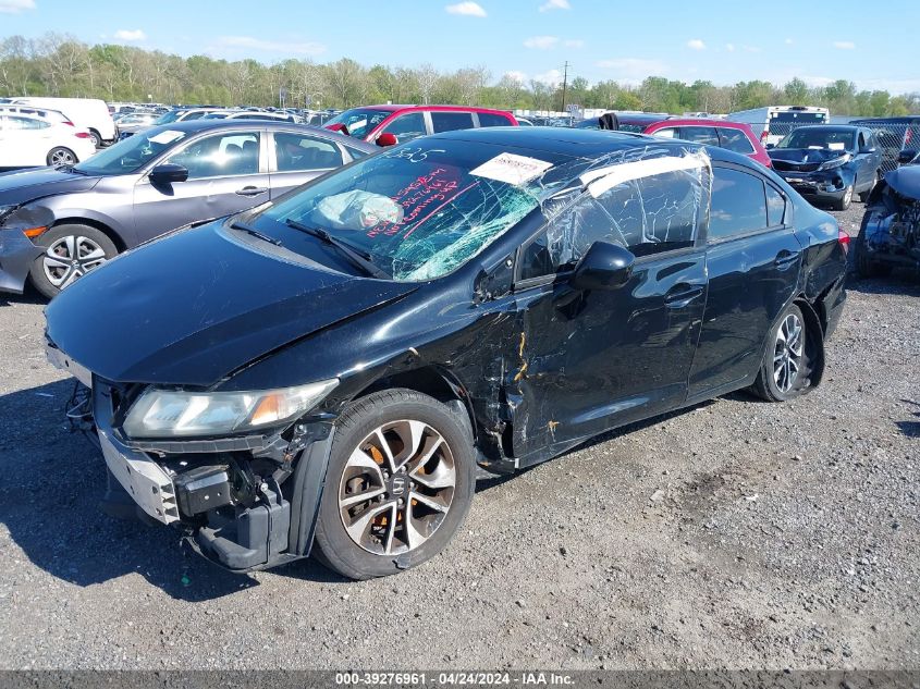 19XFB2F91DE204325 | 2013 HONDA CIVIC