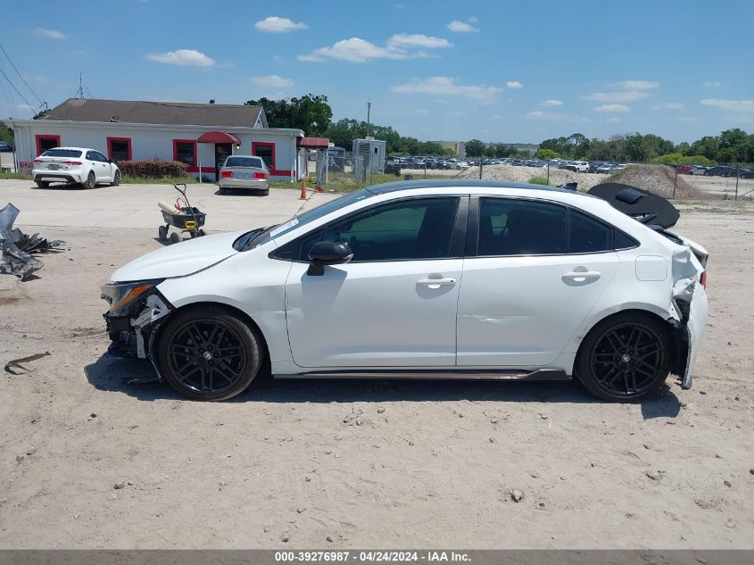 2021 Toyota Corolla Se Apex Edition VIN: 5YFS4MCE0MP078253 Lot: 39276987