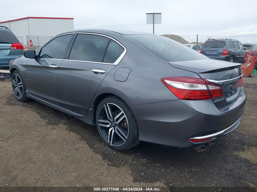 2016 HONDA ACCORD VIN: 1HGCR2F56GA071940