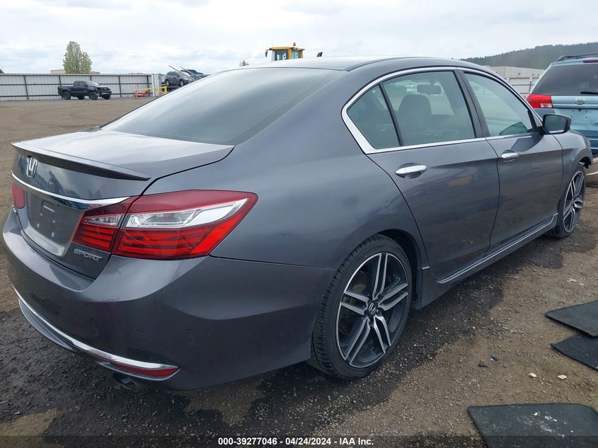 2016 HONDA ACCORD VIN: 1HGCR2F56GA071940