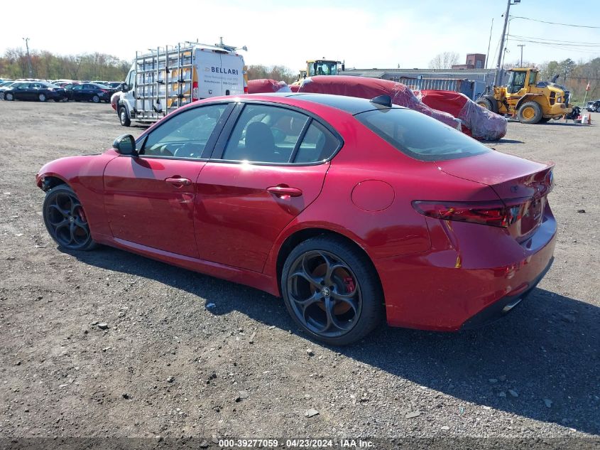 ZARFAEEN2J7598390 | 2018 ALFA ROMEO GIULIA