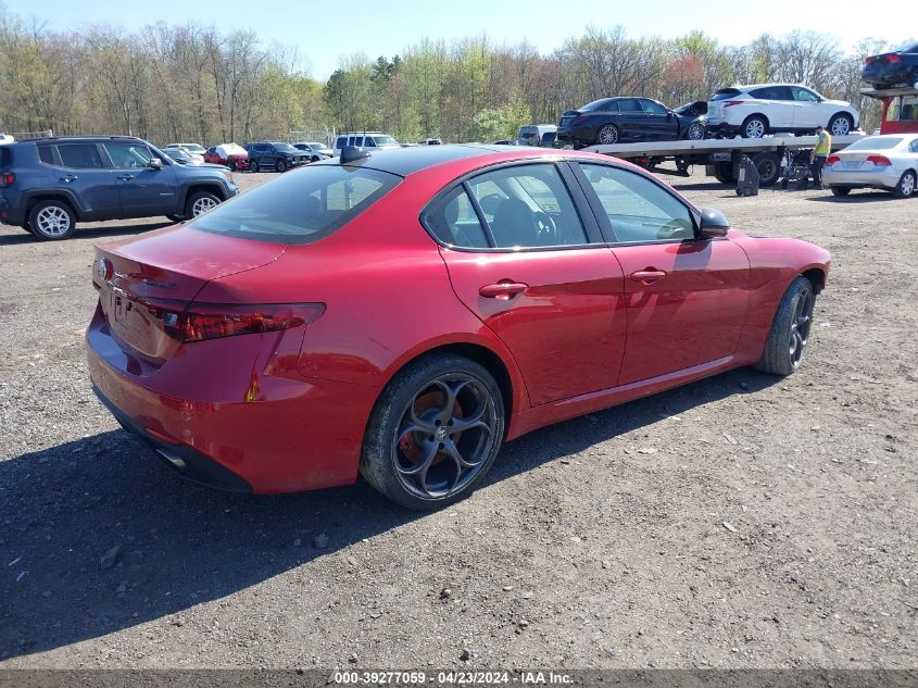 ZARFAEEN2J7598390 | 2018 ALFA ROMEO GIULIA