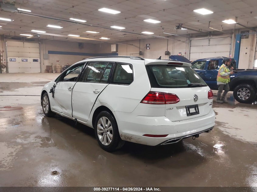 2018 VOLKSWAGEN GOLF SPORTWAGEN TSI S - 3VW217AU2JM765643