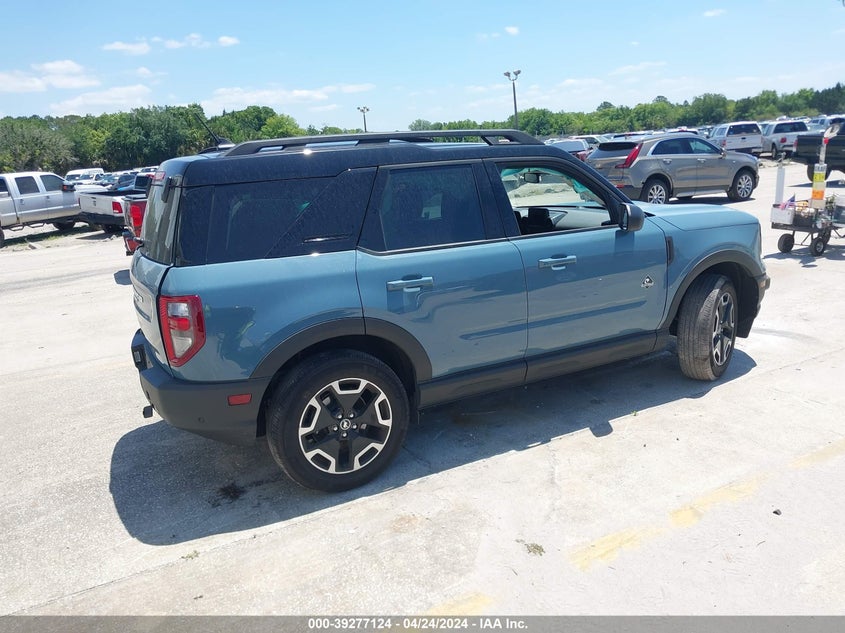 2023 Ford Bronco Sport Outer Banks VIN: 3FMCR9C66PRD88462 Lot: 39277124