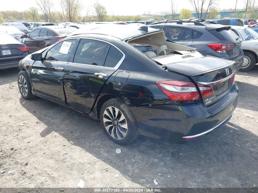 2017 Honda Accord Hybrid VIN: JHMCR6F32HC005054 Lot: 39277163