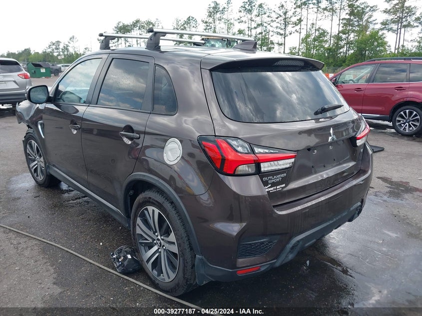 VIN JA4AP4AU8LU002143 2020 MITSUBISHI OUTLANDER SPORT 2.0 SE