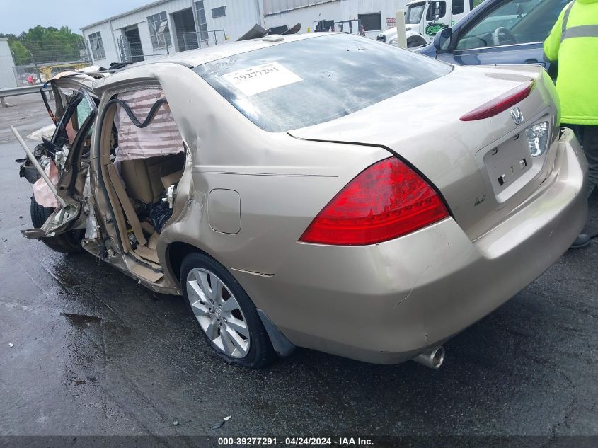 2006 Honda Accord 3.0 Ex VIN: 1HGCM66586A036854 Lot: 39277291