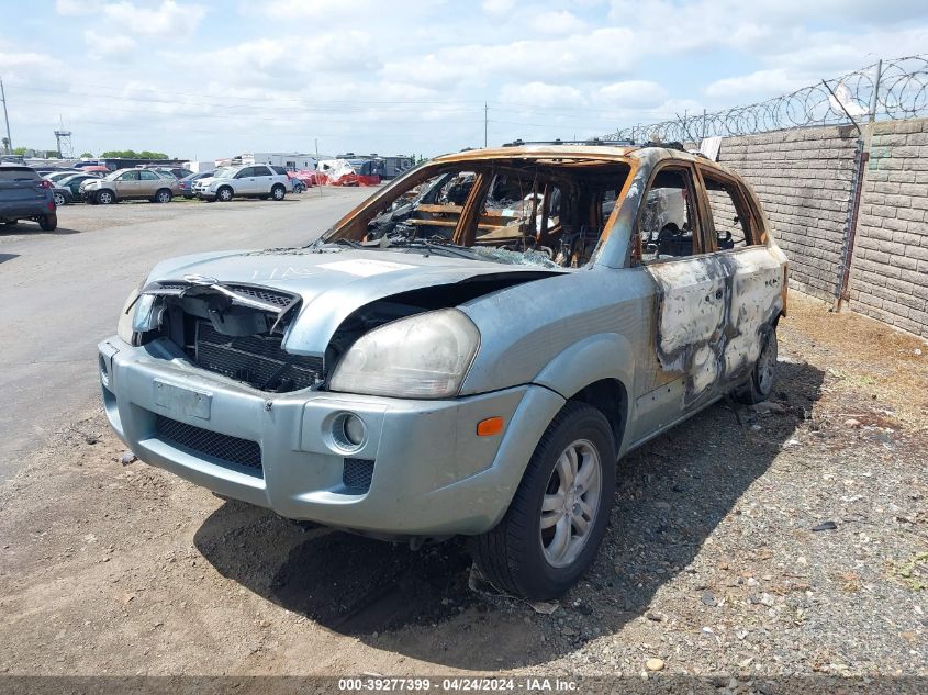 2008 Hyundai Tucson Limited V6/Se VIN: KM8JN12D18U896286 Lot: 39277399