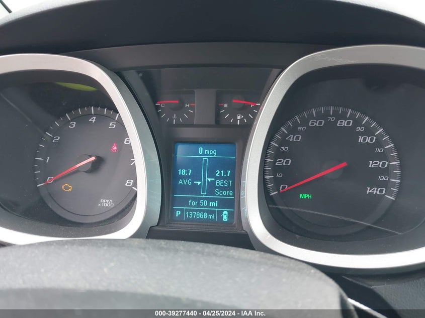 2014 CHEVROLET EQUINOX LT - 2GNALBEK0E6101417