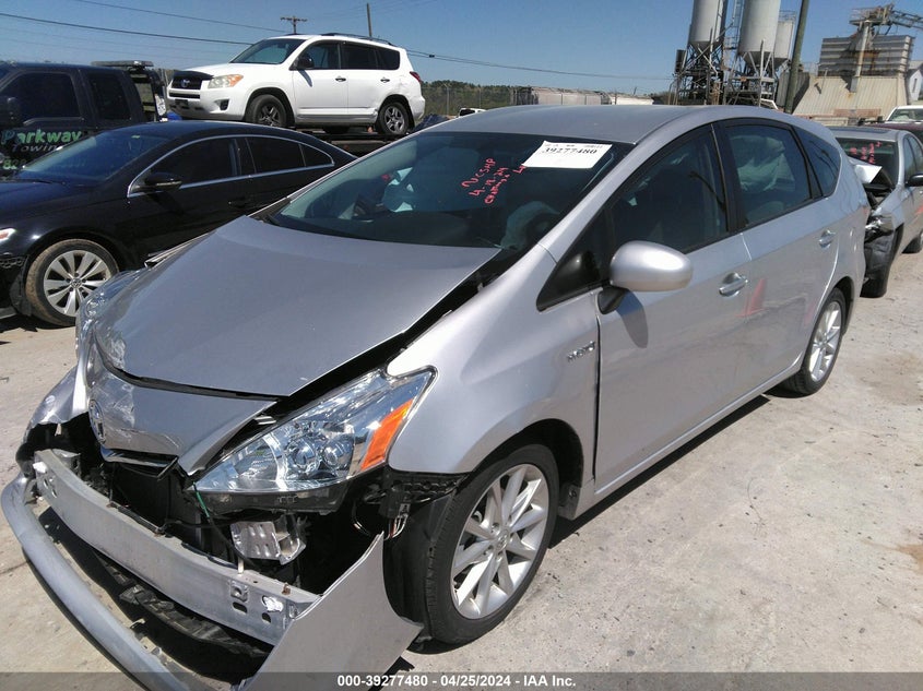2012 Toyota Prius V Five VIN: JTDZN3EU4C3054670 Lot: 39277480