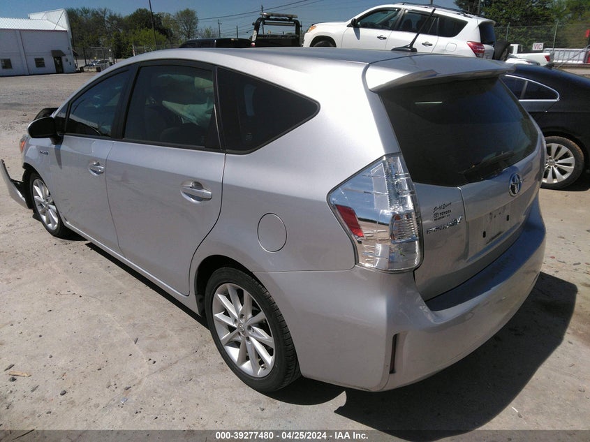 2012 Toyota Prius V Five VIN: JTDZN3EU4C3054670 Lot: 39277480