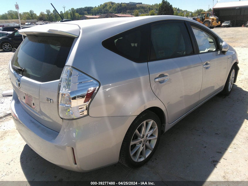 2012 Toyota Prius V Five VIN: JTDZN3EU4C3054670 Lot: 39277480