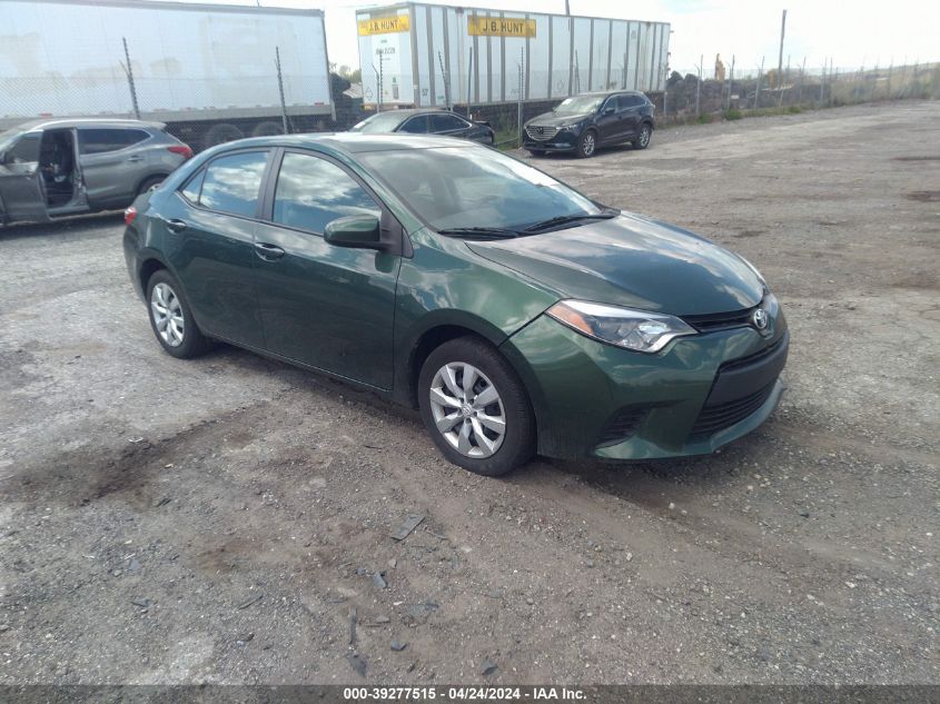 2014 TOYOTA COROLLA LE - 2T1BURHE2EC130246