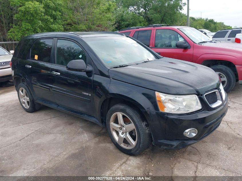 2008 Pontiac Torrent Gxp VIN: 2CKDL537186340106 Lot: 39277528