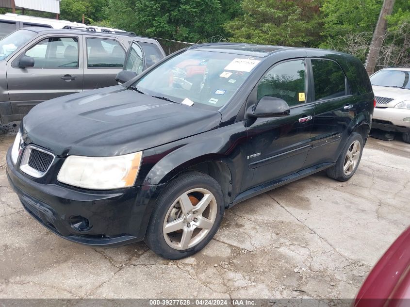 2008 Pontiac Torrent Gxp VIN: 2CKDL537186340106 Lot: 39277528