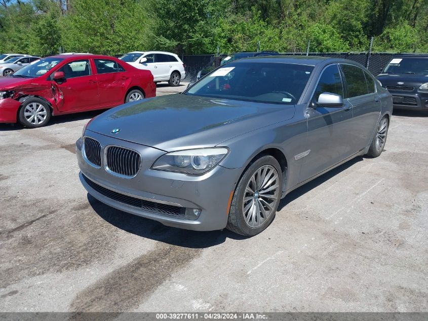 2010 BMW 750Li xDrive VIN: WBAKC8C51ACY68625 Lot: 39277611