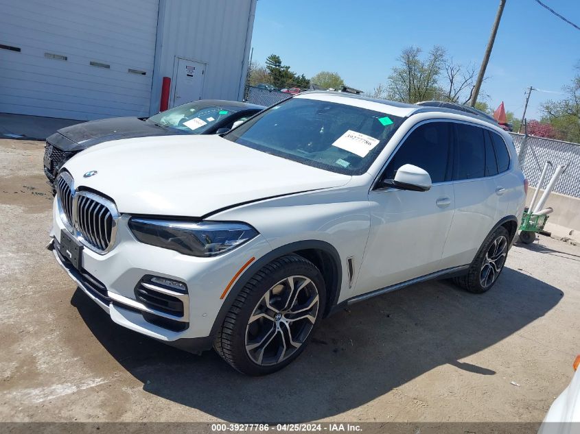 2020 BMW X5 Sdrive40I VIN: 5UXCR4C08L9C66213 Lot: 39277786